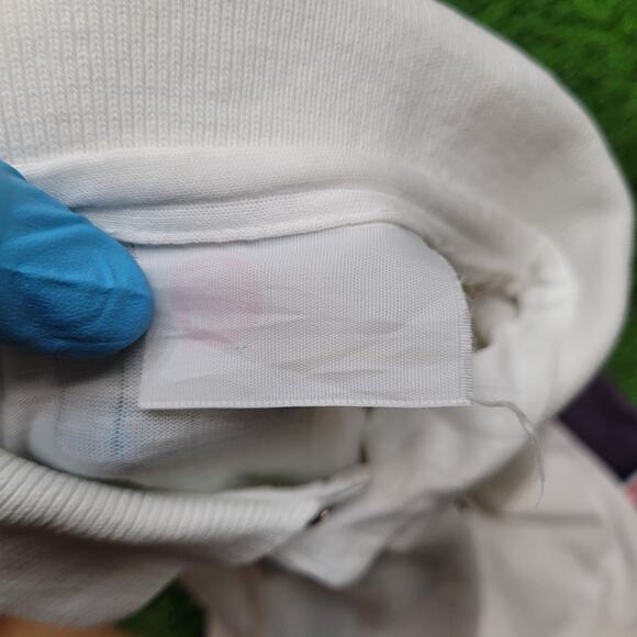 VTG 80s Kings Road Polo Tennis Shirt Mens M Color Block Textured - Picture 11 of 11